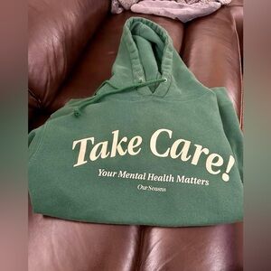 Take Care Your Mental Health Matters hoodie